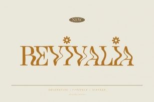 Revivalia - Decorative Serif Font Font Download