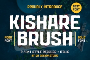 Kishare Brush Font Download