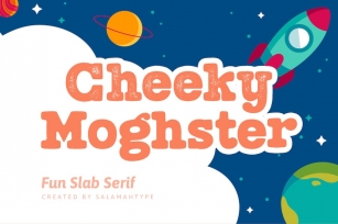 Cheeky Moghster - Slab Serif Font Download
