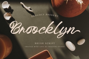 Broocklyn Brush Script Font Download