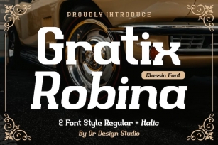 Gratix Robina - Classic Font Font Download