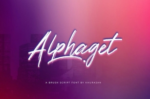 Alphaget Font Download