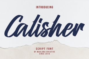 Calisher Script Font Font Download