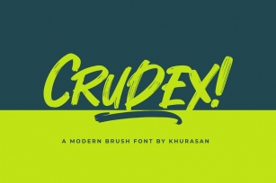 Crudex Font Download