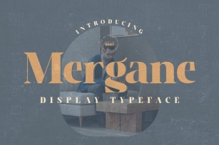 Mergane - Display Typeface Font Download