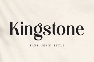 Kingstone Sans Font Download