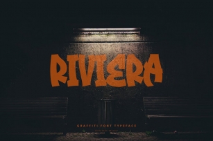 Riviera - Graffiti Font Font Download