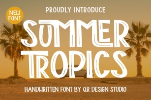 Summer Tropics Font Download
