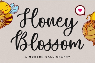 Honey Blossom Handwriting Font Font Download