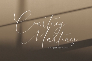 Courtney Martines Font Download