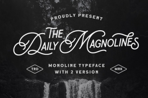 Daily Magnolines Font Download