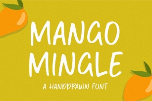 Mango Mingle Handwriting Font Font Download