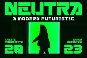 Neutra - Modern Futuristic Font Download