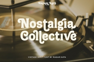 Nostalgia Collective - Vintage Serif Font Download