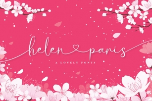 Helen Paris - Lovely Script Font Download
