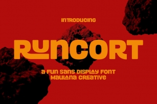 Runcort Fun Sans Display Font Font Download