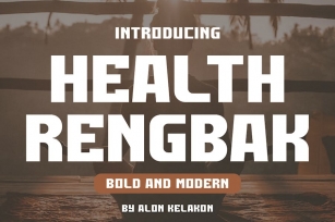 Health Rengbak Font Download