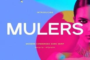 Mulers - Modern Sans Serif Font Download