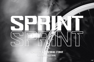 Sprint Modern Sans Serif Font Typeface Font Download
