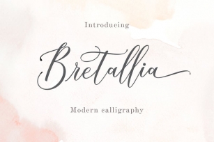 Bretallia Font Download
