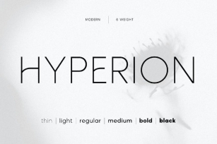 Hyperion - Sleek Modern Sans Font Download