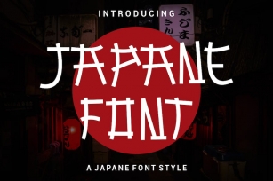 Japane Font - A Japanese Style Font Font Download