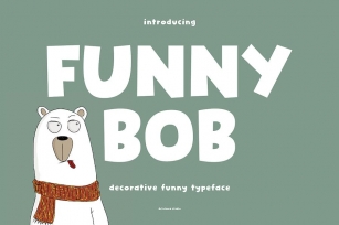 Funny Bob - Decorative Font Font Download