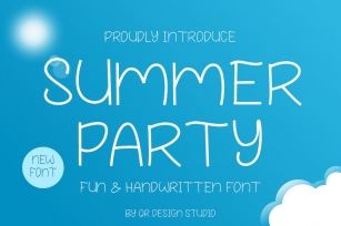 Summer Party Font Download