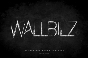 Wallbilz - Decorative Brush Font Font Download