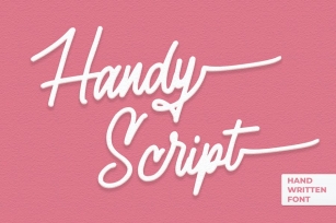 Handy Script Font Download