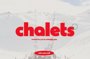 Chalets - Vintage Typeface Font Download