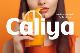 Caliya - Modern Sans Serif Font Download