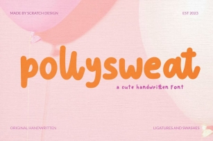 Pollysweat Font Download