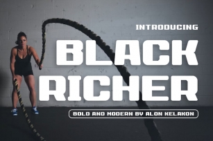 Black Richer Font Download