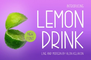 Lemon Drink Font Download