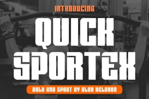 Quick Sportex Font Download