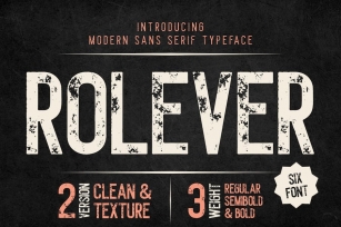 Rolever - Modern Sans Serif Font Font Download
