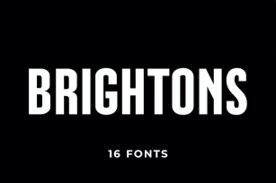 BRIGHTONS Font Download