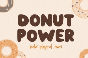 Donut Power Font Download