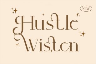 Hustle Wisten Font Download