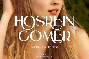 Hosrein Gomer - Modern Ligature Font Download