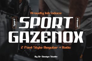 Sport Gazenox Font Download
