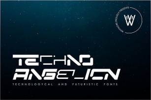 Techno Angelion | Sports Font |Futuristic Font Download