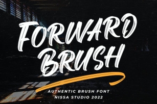 Forward Brush Font Download