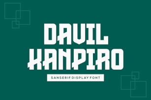 Davil Kanpiro Font Download