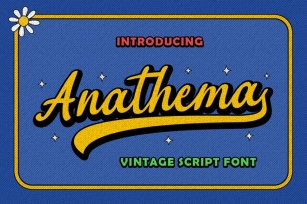 Anathema - Vintage Script Font Download