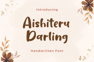 Aishiteru Darling Font Download