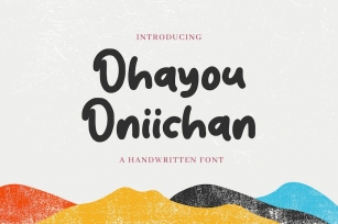Ohayou Oniichan Font Download