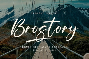 Brostory Font Download