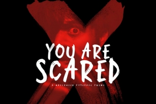 You Are Scared Font Download